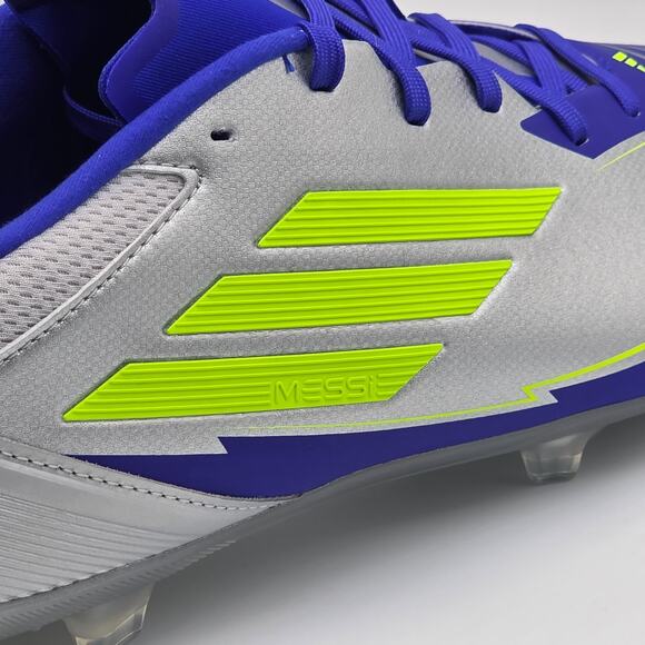 Adidas F50 League FG MG Men\'s Size 10.5 Soccer Cleats IG0918 Messi 1 Silver New main image 12